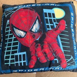 Vintage Marvel, the Movie -  Spider-Man Pillow 2002 15" Rare Y2K 2000s
